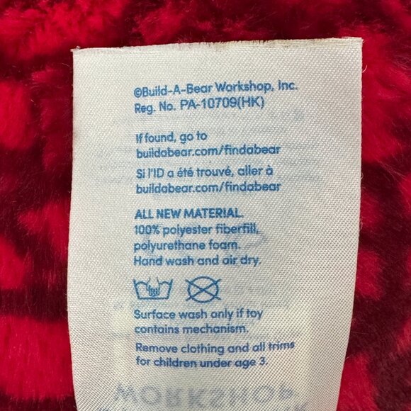 Build-A-Bear Marvel Spiderman Plush Teddy Bear Year 2015 1st Edition - Picture 13 of 16